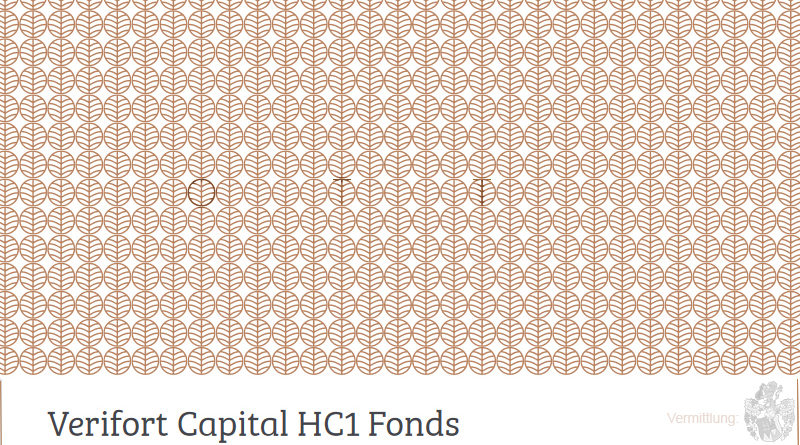 Cover HC1 Fonds von Verifort Fondsmakler