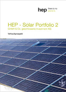 HEP Prospekt Cover Solar Portfolio 2 Module